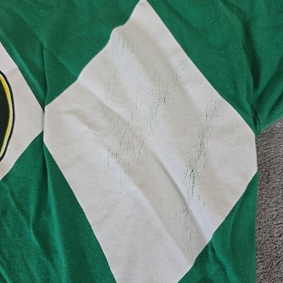 Mighty‎ Morphin Power Rangers Shirt Mens Large Green Ranger Cosplay Y2k TV Show - Picture 3 of 8